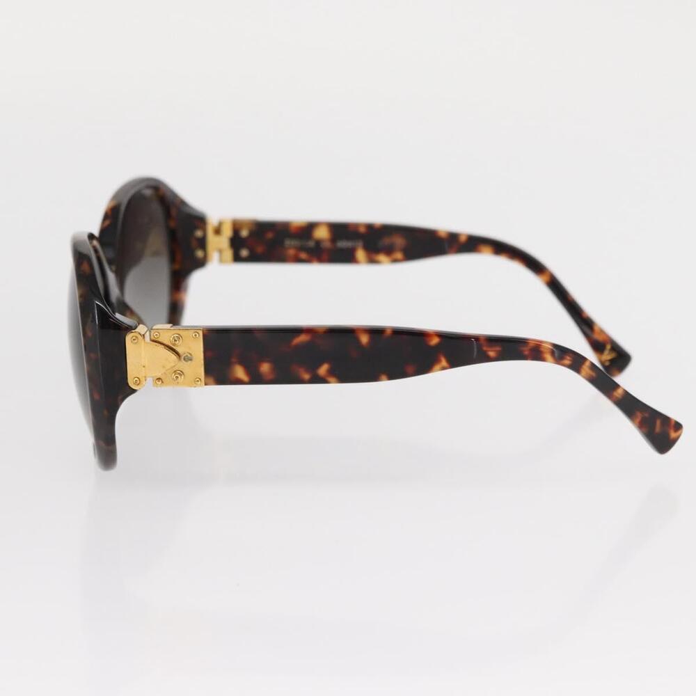 LOUIS VUITTON Supson Oversized Sunglasses plastic Brown LV Auth BA9323 - Picture 7 of 14